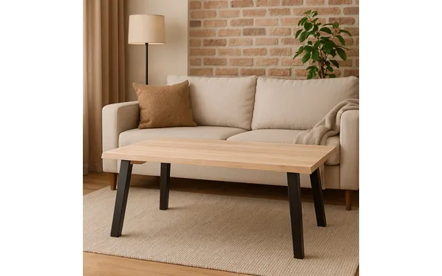 Westwood Plankesofabord 120x80 - Hvidolieret