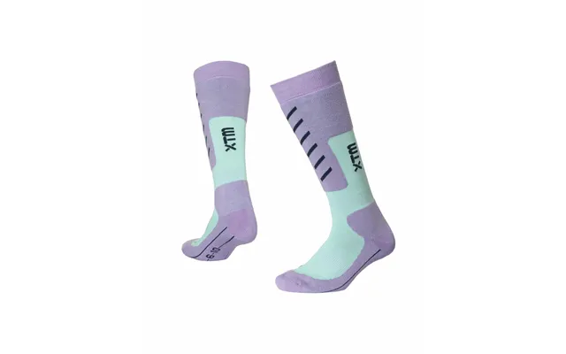 Half Pipe Tekniske Snowboardsokker I Merinould Lavender - Xtm Performance