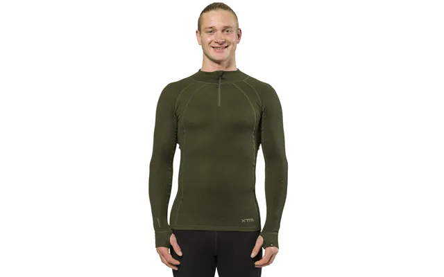 Merino230 1 2 Zip Tyk Skiundertrøje Til Herre - 100% Australsk Merinould Forest