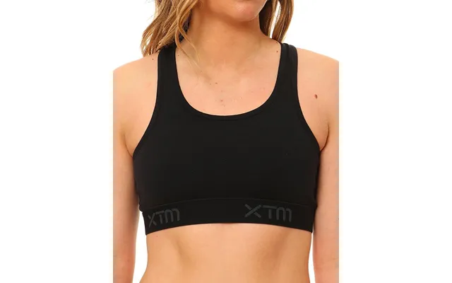 Merinould Crop Top Adventure 170 Blend Dame Sort - Xtm Performance