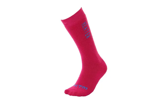 Merinould Heater Tykke Vinterstrømper Børn Hot Pink - Xtm Performance