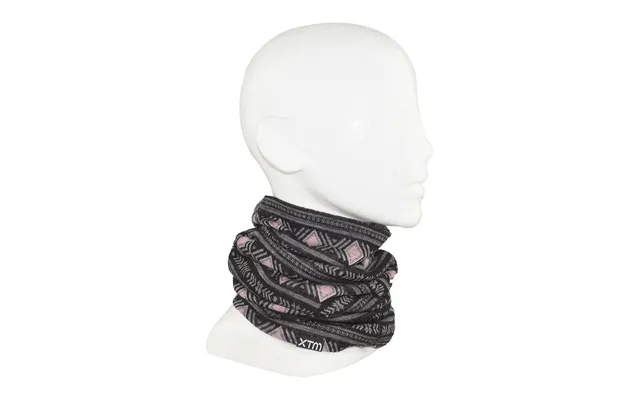 Merinould Jacquard Multi Halsedisse Sort - Xtm Performance