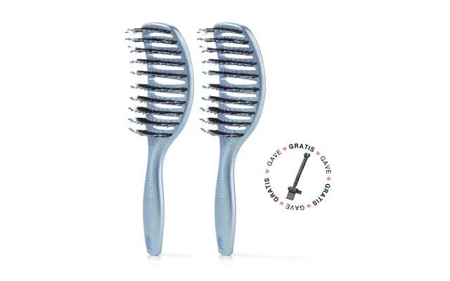 2 Stk. Curvy Brush Gave - 2 Stk Sky Blue 23% Cleaning Brush