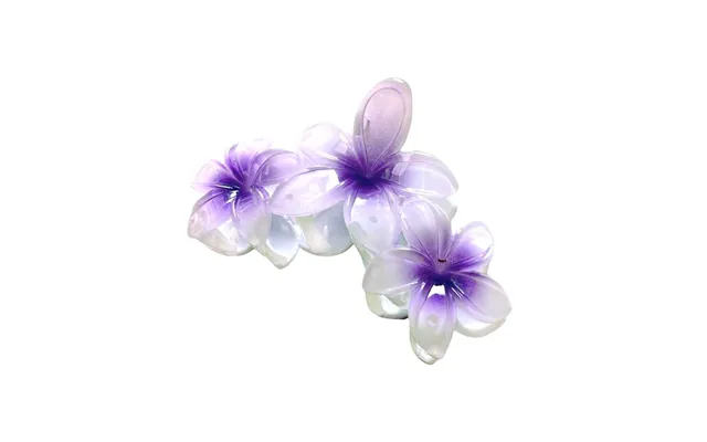 Blomster Hårklemme - Lavender Stor
