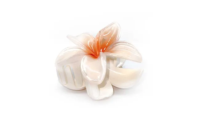 Blomster Hårklemme - Peachy
