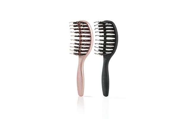 Mini Curvy Brush - Hårbørste Med Vildsvinehår
