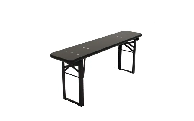 Brau Balkon Bænk 27x120 Cm - Sort -sort