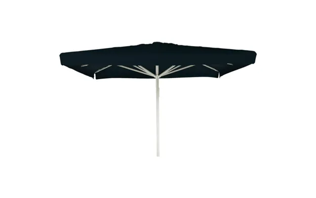 Parasoldug 4x4m Polyester M Frisekant - Sort