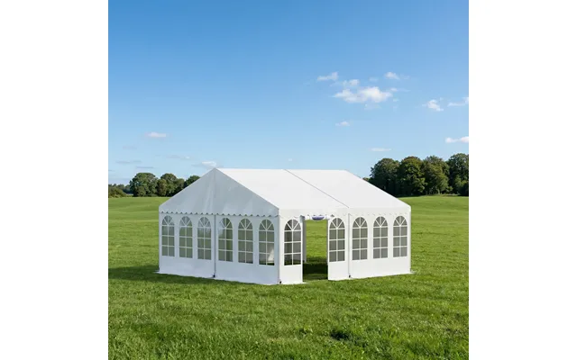 Partytelt Komplet 6 X 6 Mtr. Hvid