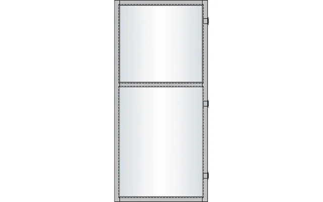 Up & Down Modul Dør 100x195 Cm