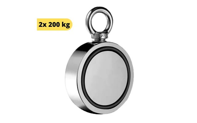 Doublecatch 2 Sidet Fiskemagnet 2 X 200kg