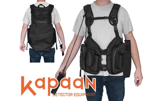 Kapaan Multifunktions Vest Med Magnet Kobling