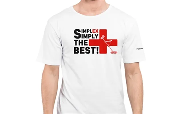 Simplex T-shirt - Hvid L