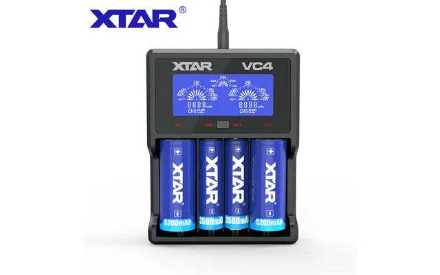 Xtar Vc4 4 Kanals Multilader