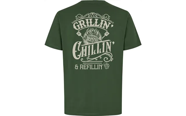 Grillin Chillin Refillin T-shirt - L