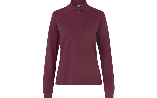 Langærmet Poloshirt Dame - L