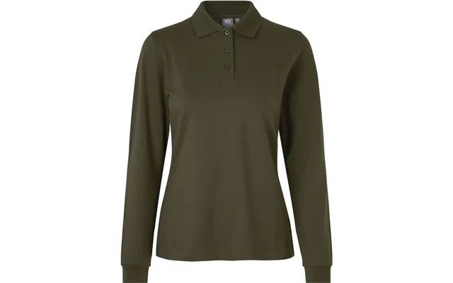 Langærmet Poloshirt Dame - S