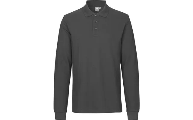 Langærmet Poloshirt - M