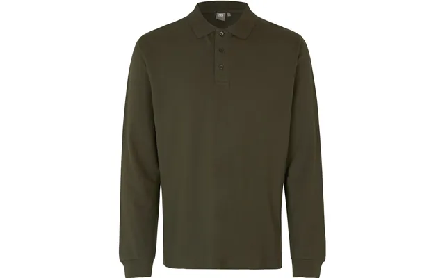 Langærmet Poloshirt - S