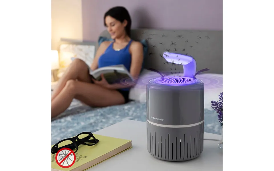 Anti mosquitoes suction lamp at drain innovagoods
