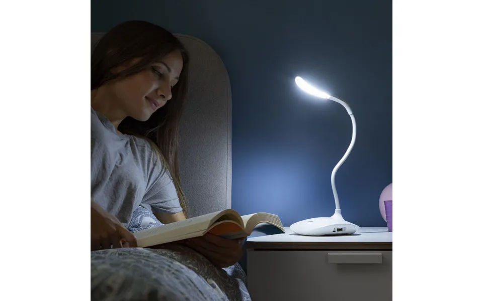 Rechargeable touch sensitive led table lamp lum2go innovagoods