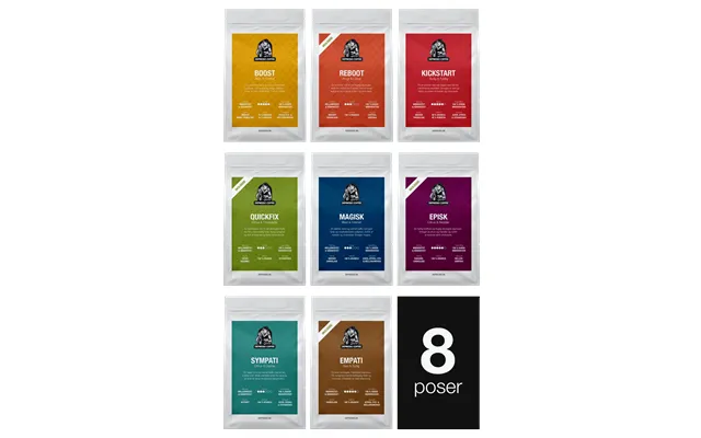 Smagspakke - 8 X Coffee Bags product image