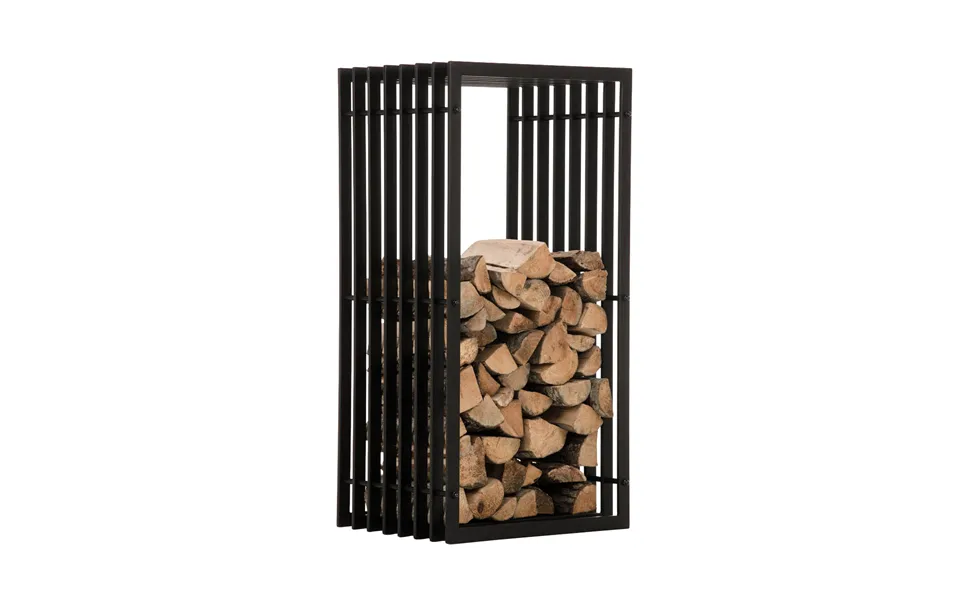 Firewood holder irving 40x50x100 cm black