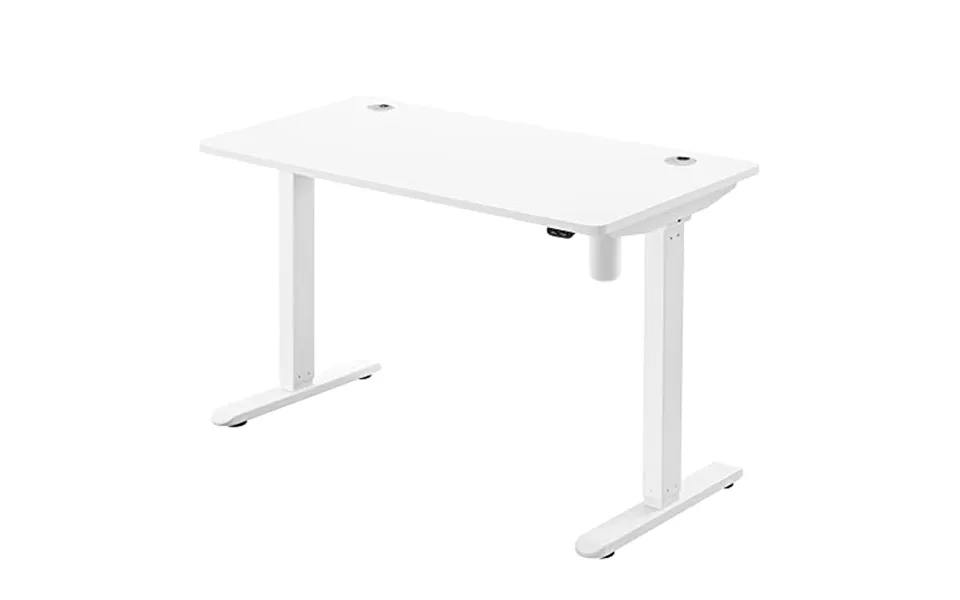 Raise adjustable table white 120 x 60 x 73-114 cm