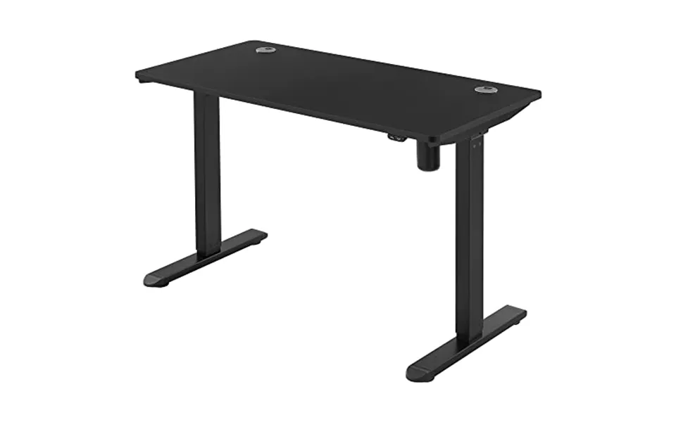 Raise adjustable table black 120 x 60 x 73-114 cm