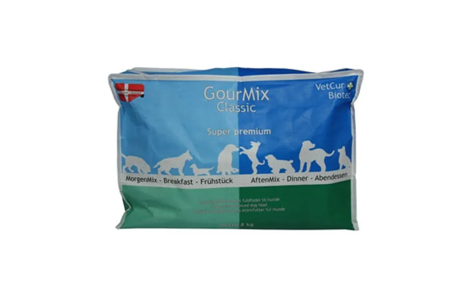 Gourmix Classic Fuldfoder Til Hunde 8 Kg
