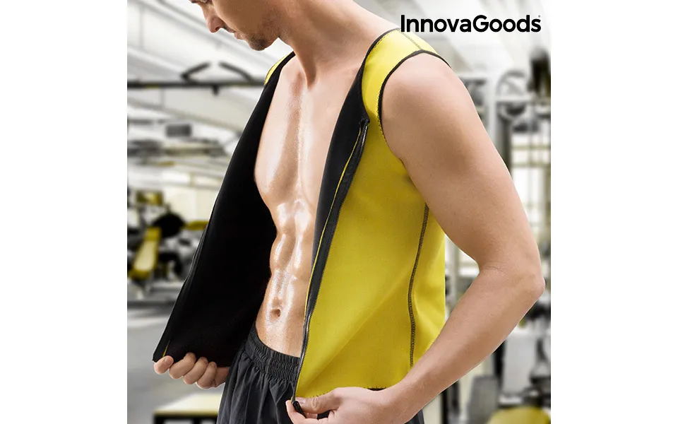 Innovagoods sports vest with sauna effect to men