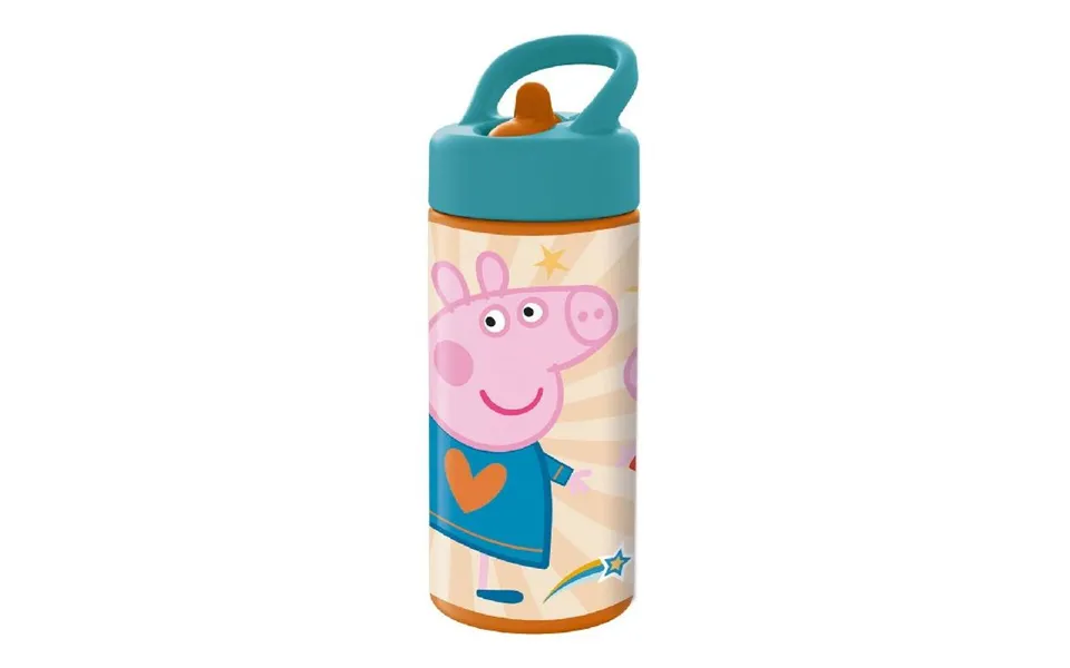 Vandflaske Peppa Pig Having Fun Pink
