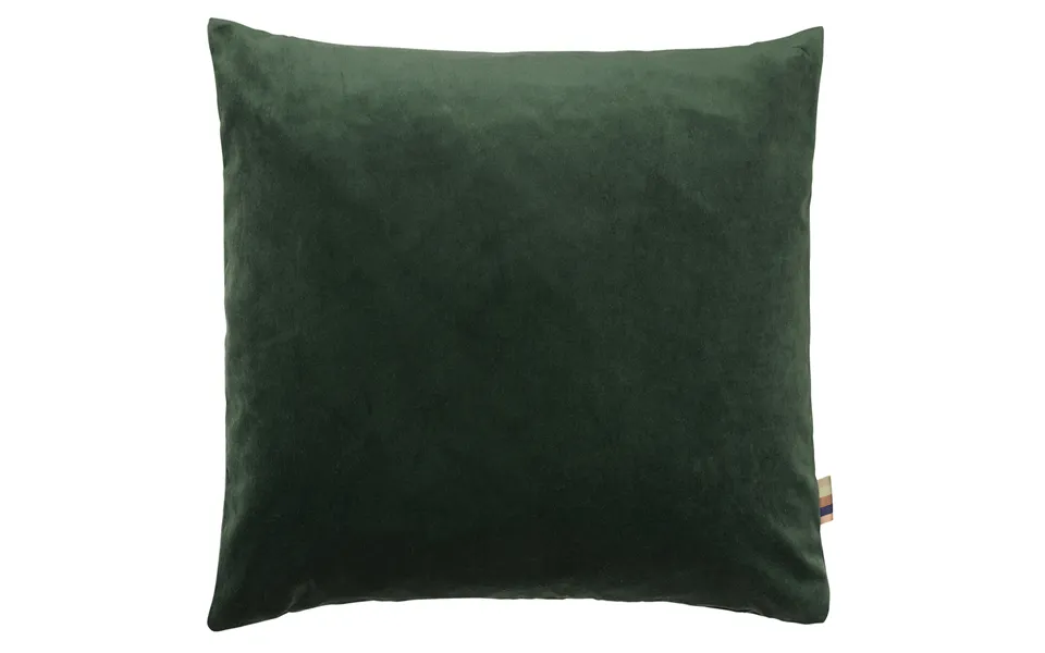 Hmt cushion m. Fill leia velours 70x70 green