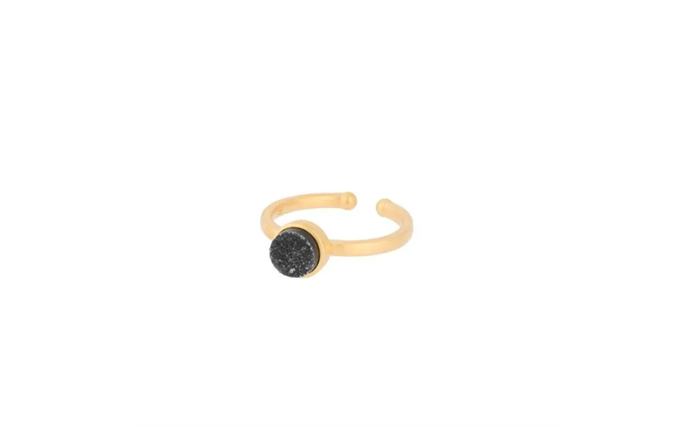 Pernille corydon ash ring - gold plated
