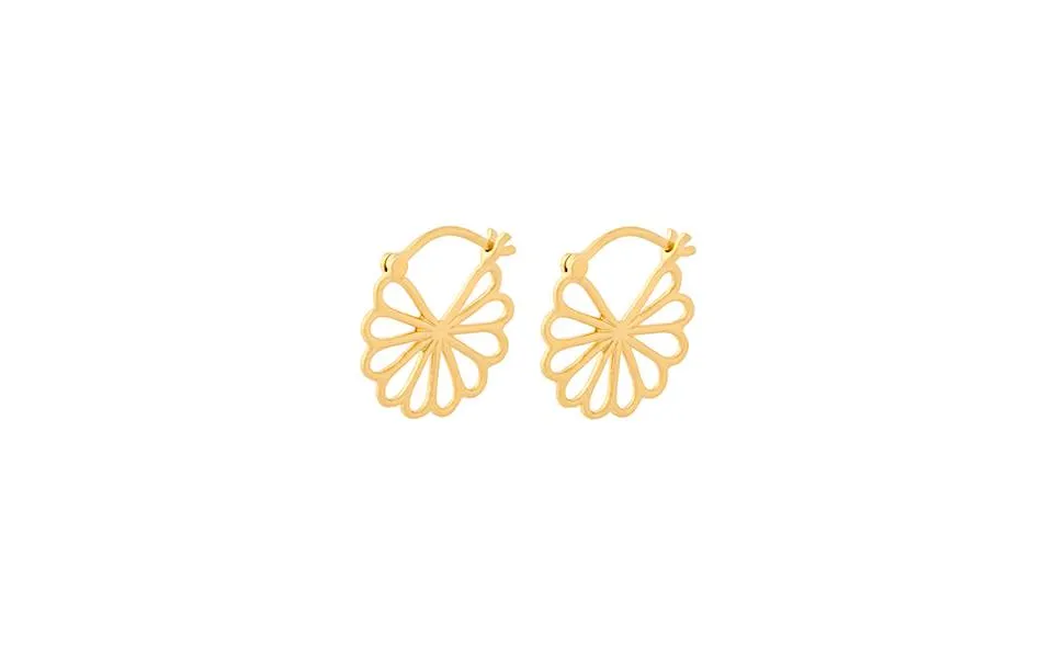 Pernille corydon small daisies earrings - gilded