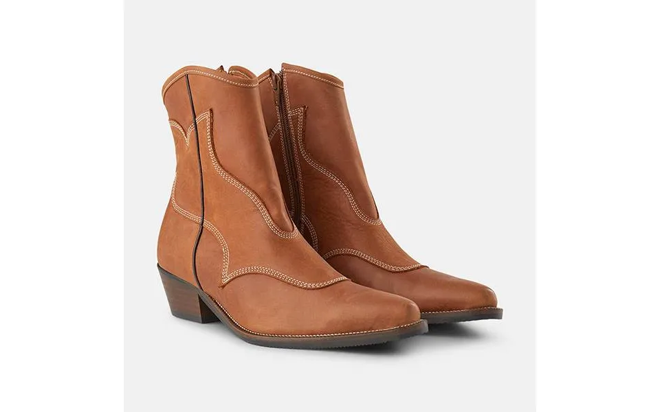 Shoe thé bear arietta boots - brown leather