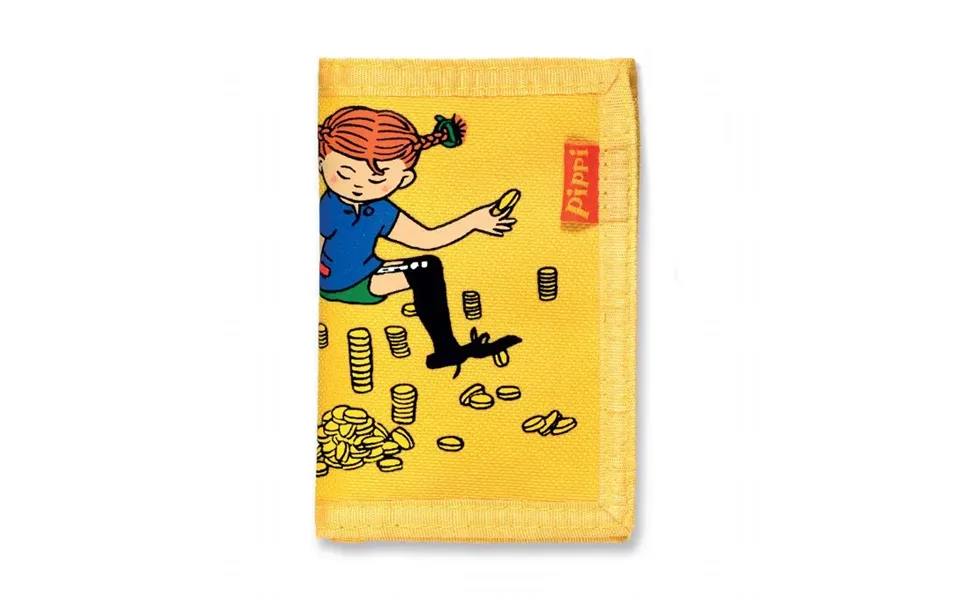 Pippi wallet - yellow
