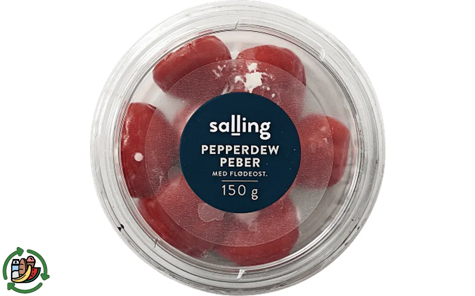 Filled peppadew salling