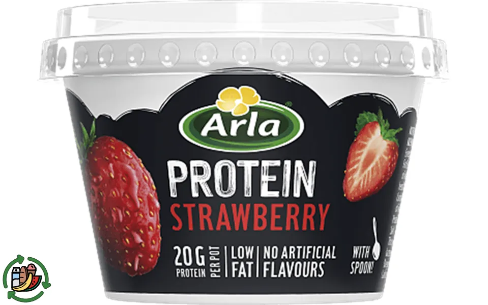 Strawberries arla protein