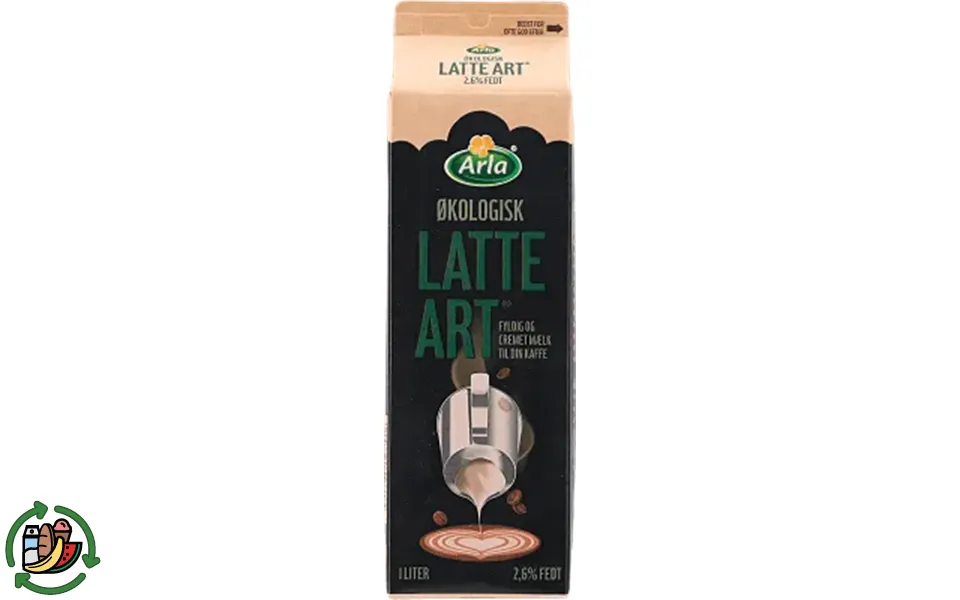 Latte Art 2,6% Arla