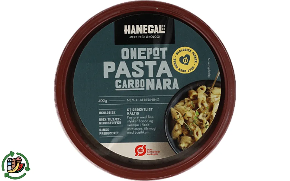 Pasta carbonara crowing