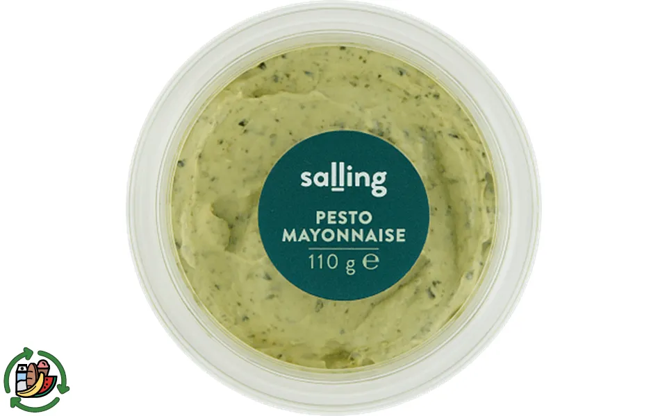 Pesto mayonnais salling