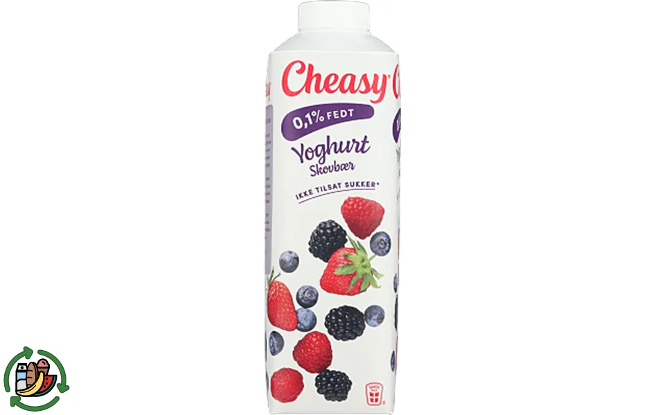 Fruits of the forest yogurt cheasy