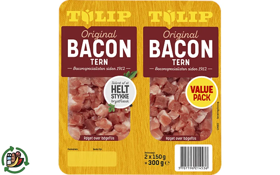 Tulip bacon cubes 2x150g