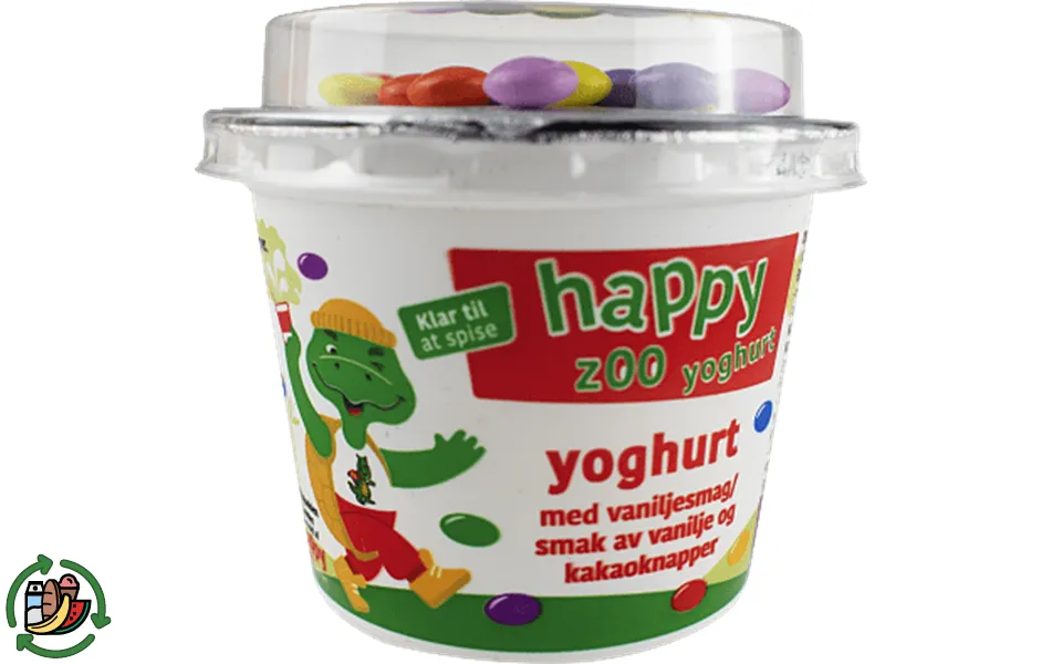 Vanilje Yoghurt Happy Zoo