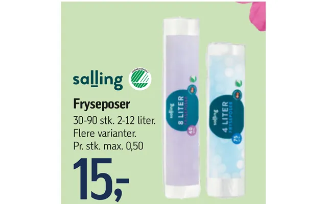 Freezer bags product image