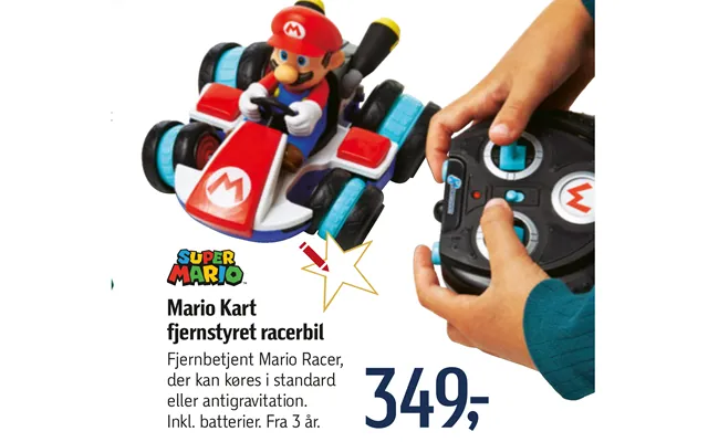 Mario Kart Fjernstyret Racerbil product image