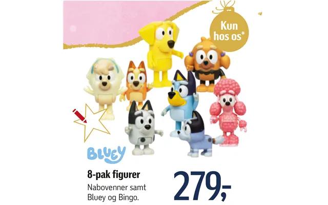 Nabovenner Samt Bluey Og Bingo. product image