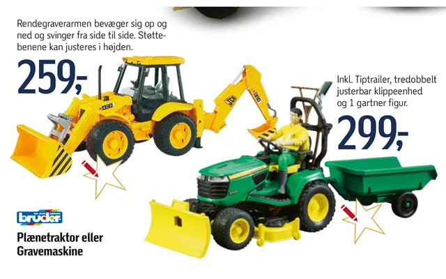 Plænetraktor Eller Gravemaskine product image