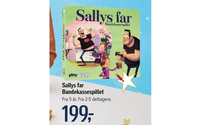 Sally father bandekassespillet product image